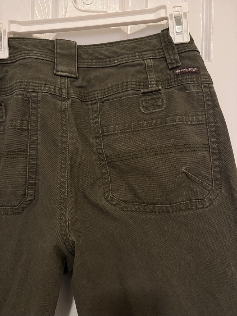 Legendary Outfitters Men’s Green Stretch Canvas Pants (32/32) - Picture 5 of 5